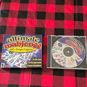 Ultimate Mahjongg PC Game in original box and cover